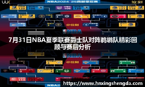 7月31日NBA夏季联赛爵士队对阵鹈鹕队精彩回顾与赛后分析